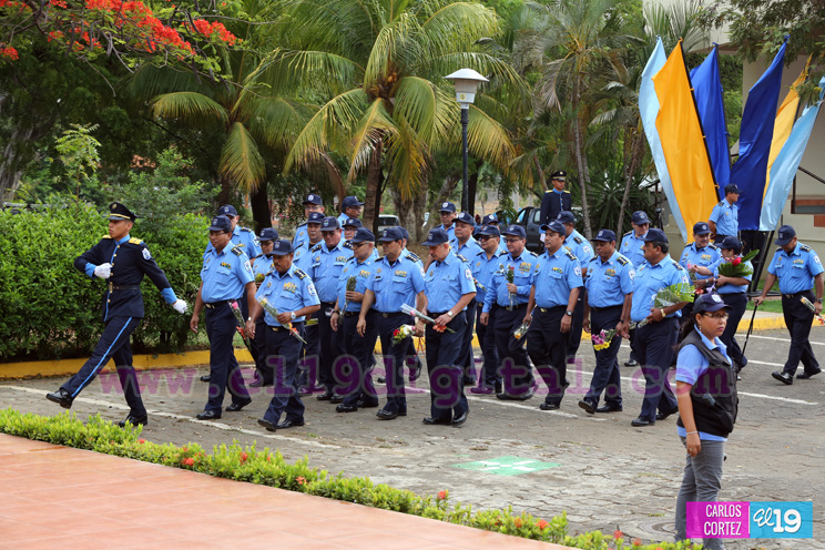 Policía Nacional rinde homenaje al Comandante Tomás Borge